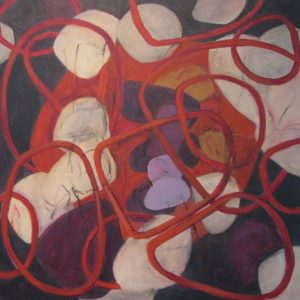 Close Your Eyes, No5 Painting